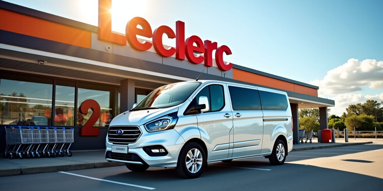 Location d'un minibus 9 places chez Leclerc : tarifs détaillés et conditions à connaître