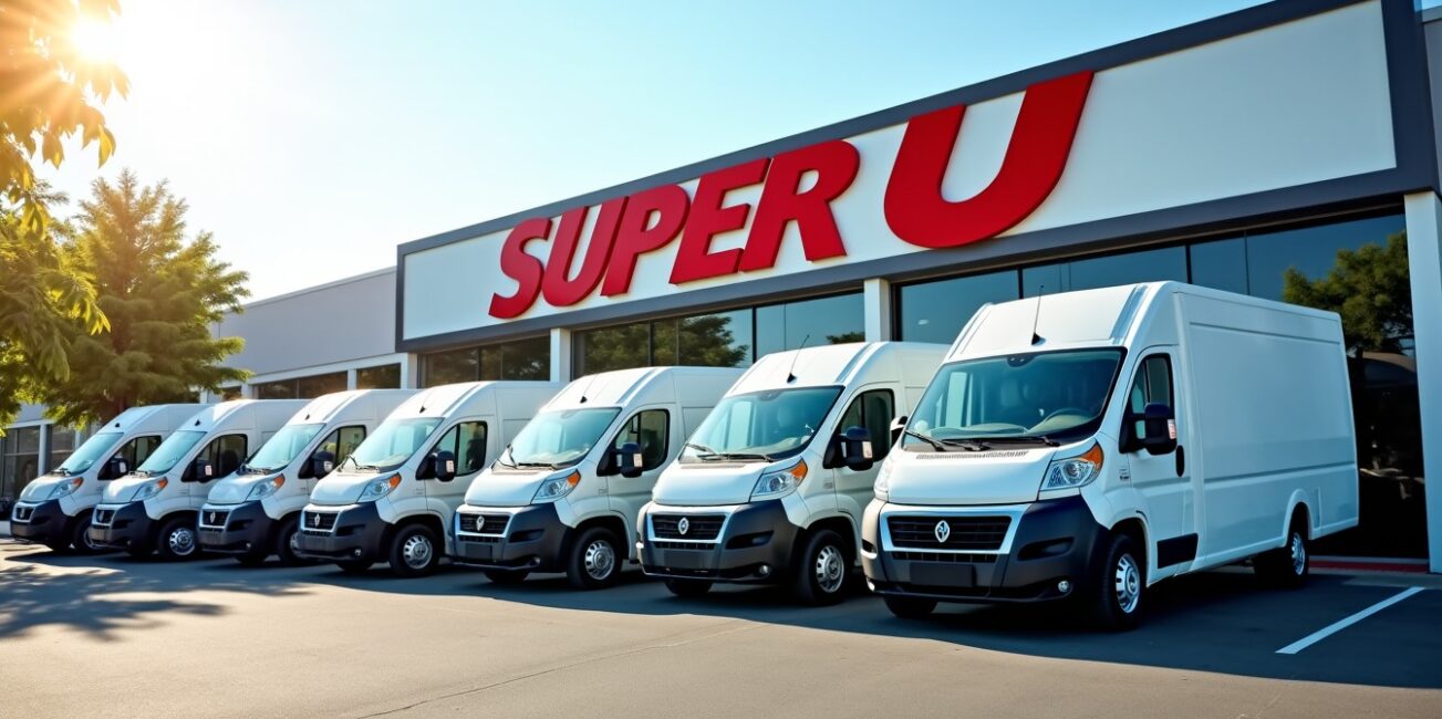 Location d'utilitaires chez Super U : découvrez les tarifs, modèles disponibles et comment réserver en toute simplicité