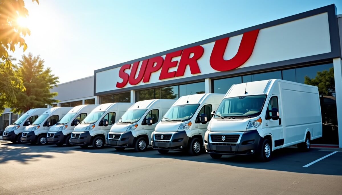 Location d'utilitaires chez Super U : découvrez les tarifs, modèles disponibles et comment réserver en toute simplicité