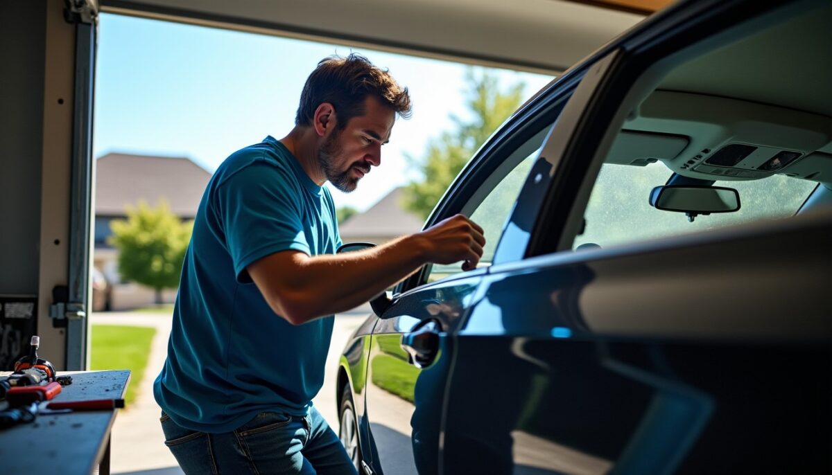 Recoller le ciel de toit de votre voiture : guide pratique et rapide pour 2025