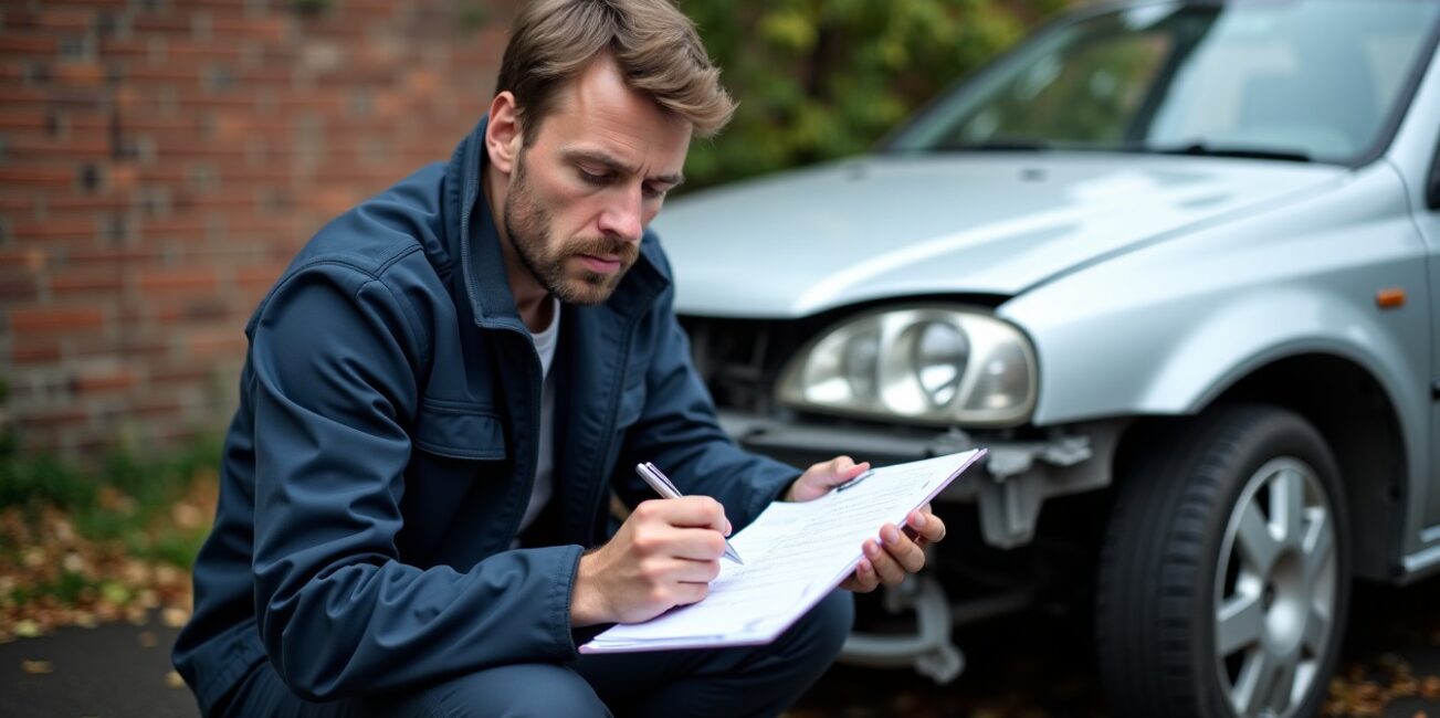 Guide pratique : Comment compléter un constat d'accident voiture contre un mur, étape par étape