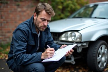 Guide pratique : Comment compléter un constat d'accident voiture contre un mur, étape par étape
