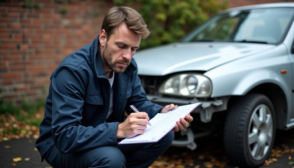 Guide pratique : Comment compléter un constat d'accident voiture contre un mur, étape par étape