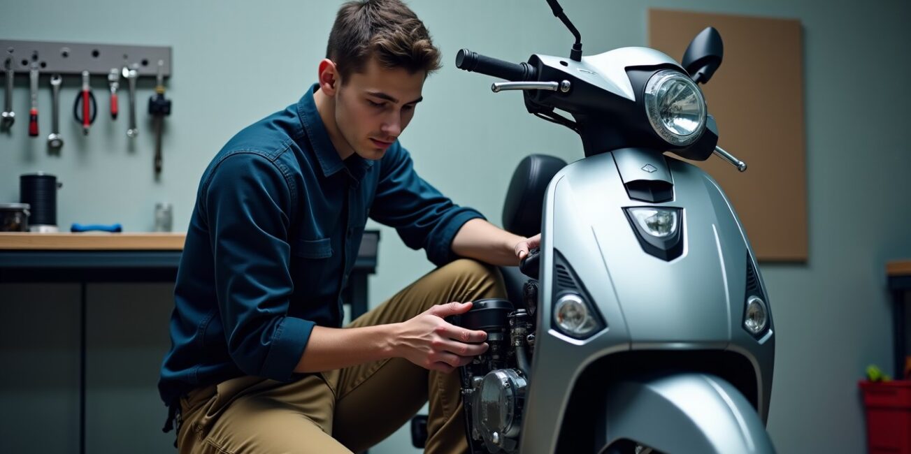 Scooter 50 cm³ : guide complet sur l'entretien, la gestion des sinistres et les assurances indispensables